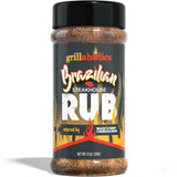 Grillaholics Steak Rub - Brazilian Steakhouse Style Churrasco Seasoning for BBQ, Grilling & Smoking - Bold Blend for Picanha, Ribeye, Beef, Pork