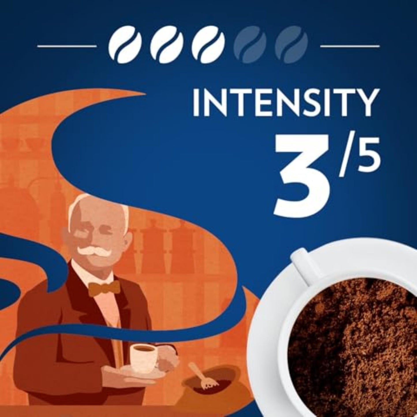 Lavazza House Blend Perfetto Ground Coffee 12oz Bag, Medium Roast, Full-bodied, Intensity 3/5, 100% Arabica, Ideal for Drip Brewers, (Pack of 1)