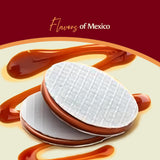 Obleas with Cajeta Family Display pack 20 pieces Las Sevillanas