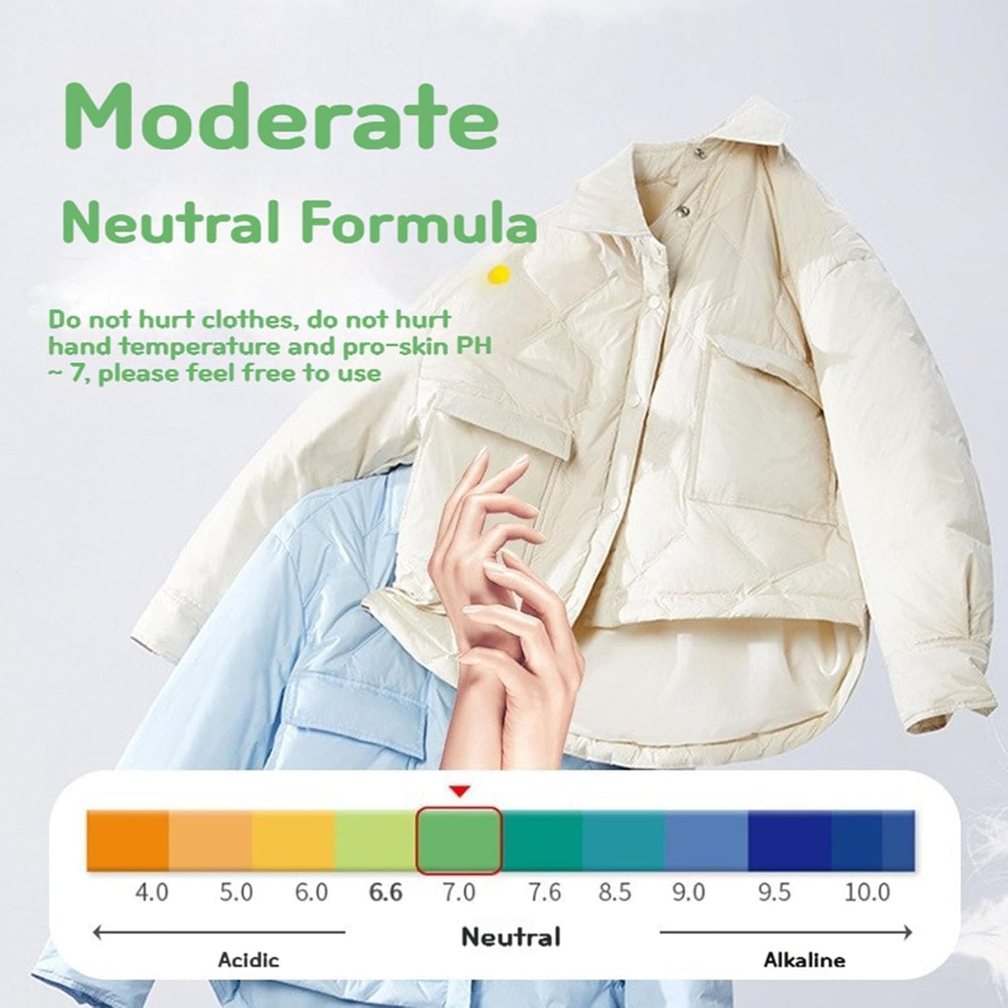 Down Jacket Dry Cleaning Agent with Brush, Active Laundry Stain Remover, Dry Cleaning Of Down Garments Quick Cleaning, One Wipe to Cleaning Wash Free
