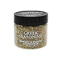 Morton & Bassett Greek Seasoning | Mediterranean Herb Blend for Meats, Salads & Veggies | Gluten Free, Salt Free, Non-GMO | 0.8 oz Jar