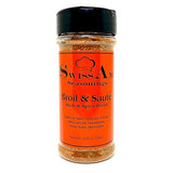 SwissAm Seasonings Broil & Sauté All Purpose Seasoning - Chef-Created Signature Herb & Spice Blend | 12 Herbs & Spices | No MSG | Non-GMO | Vegan |