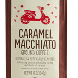 World Market Limited Edition Naturally Flavored Ground Coffee 12oz, 1 Pack (Caramel Macchiato)