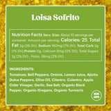 Loisa Sofrito Cooking Sauce, Non-GMO, No-MSG, No Preservatives, No Artificial Coloring, No Artificial Flavors, Vegan, Pure Latin Flavor (Classic