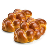 ChallahGram Kosher Challah Bread-15 Ounce Traditional Braided Challah - Plain - No seeds | Fresh & Delicious | Shabbat Challah Breads Great for your