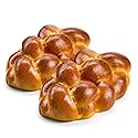 ChallahGram Kosher Challah Bread-15 Ounce Traditional Braided Challah - Plain - No seeds | Fresh & Delicious | Shabbat Challah Breads Great for your