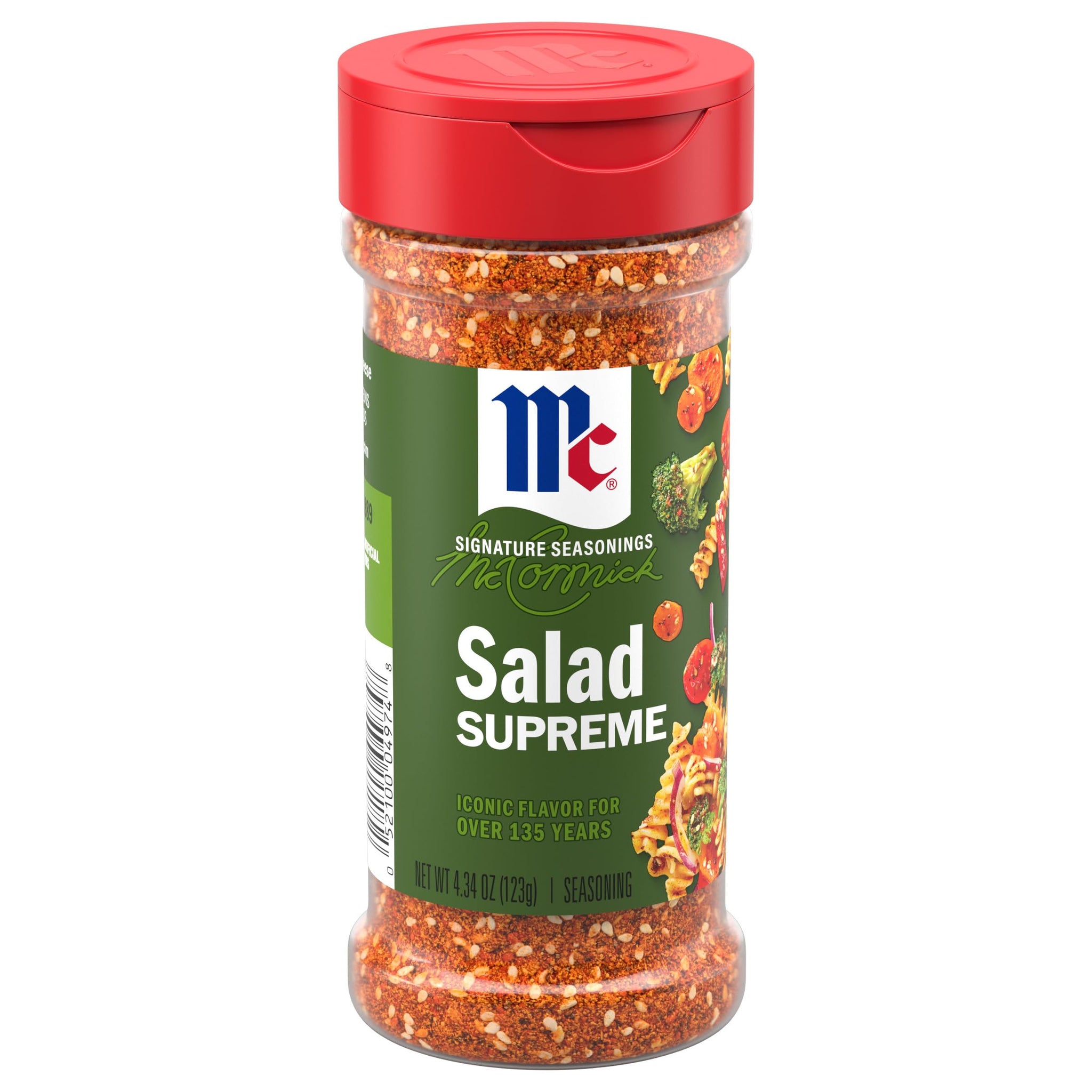 McCormick Perfect Pinch Salad Supreme Seasoning, 4.34 oz