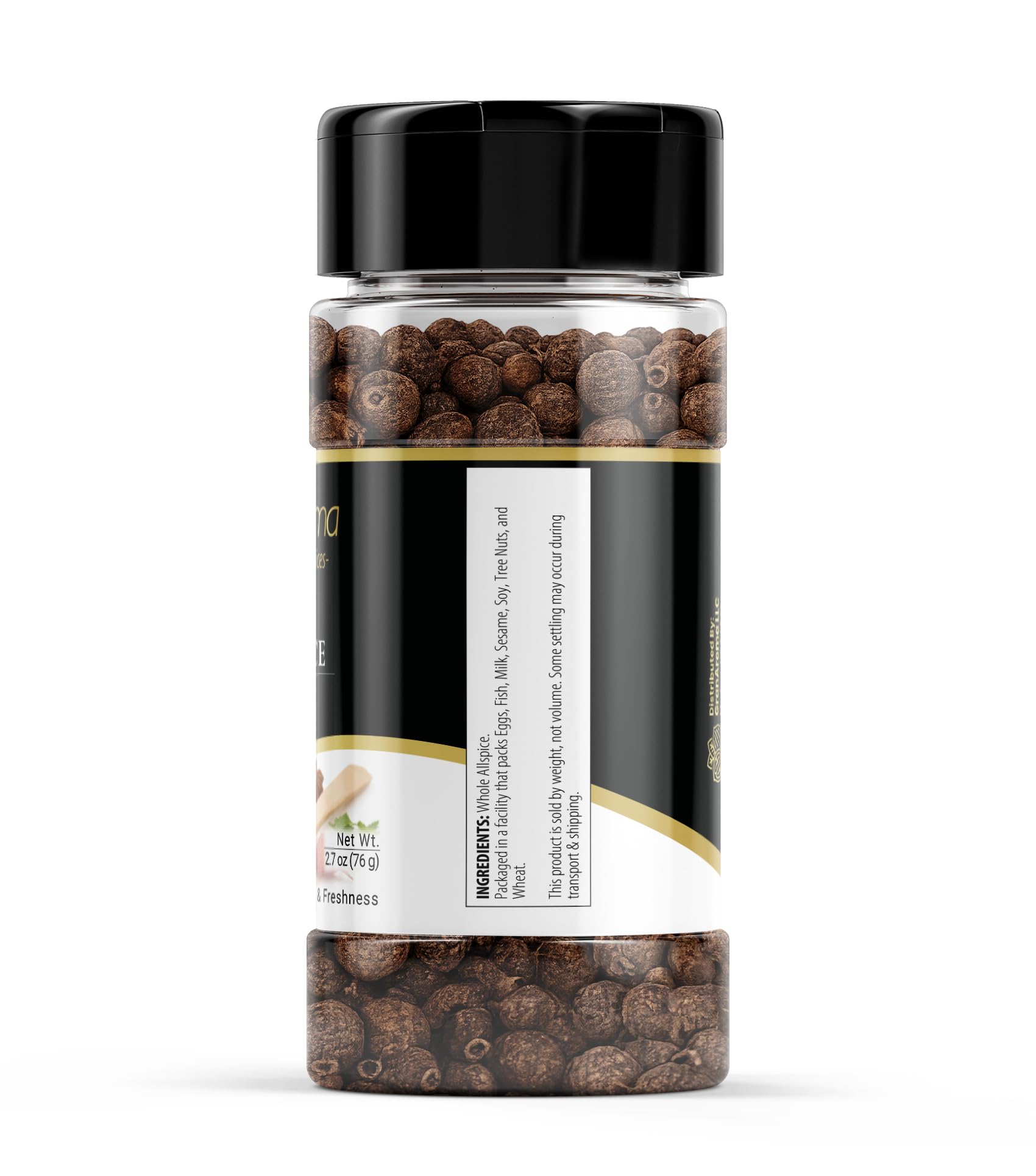 GranAroma Whole Allspice, Cakes & Pies, Aromatic Spice, Whole Berries (2.7 Ounce)