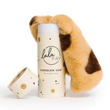La La Fay Mini Blanket Cookie Buddy - Unisex Luxe Minky Faux Fur Cookie Lovie Baby Security Blanket - Essential Newborn Gifts for Boys and Girls