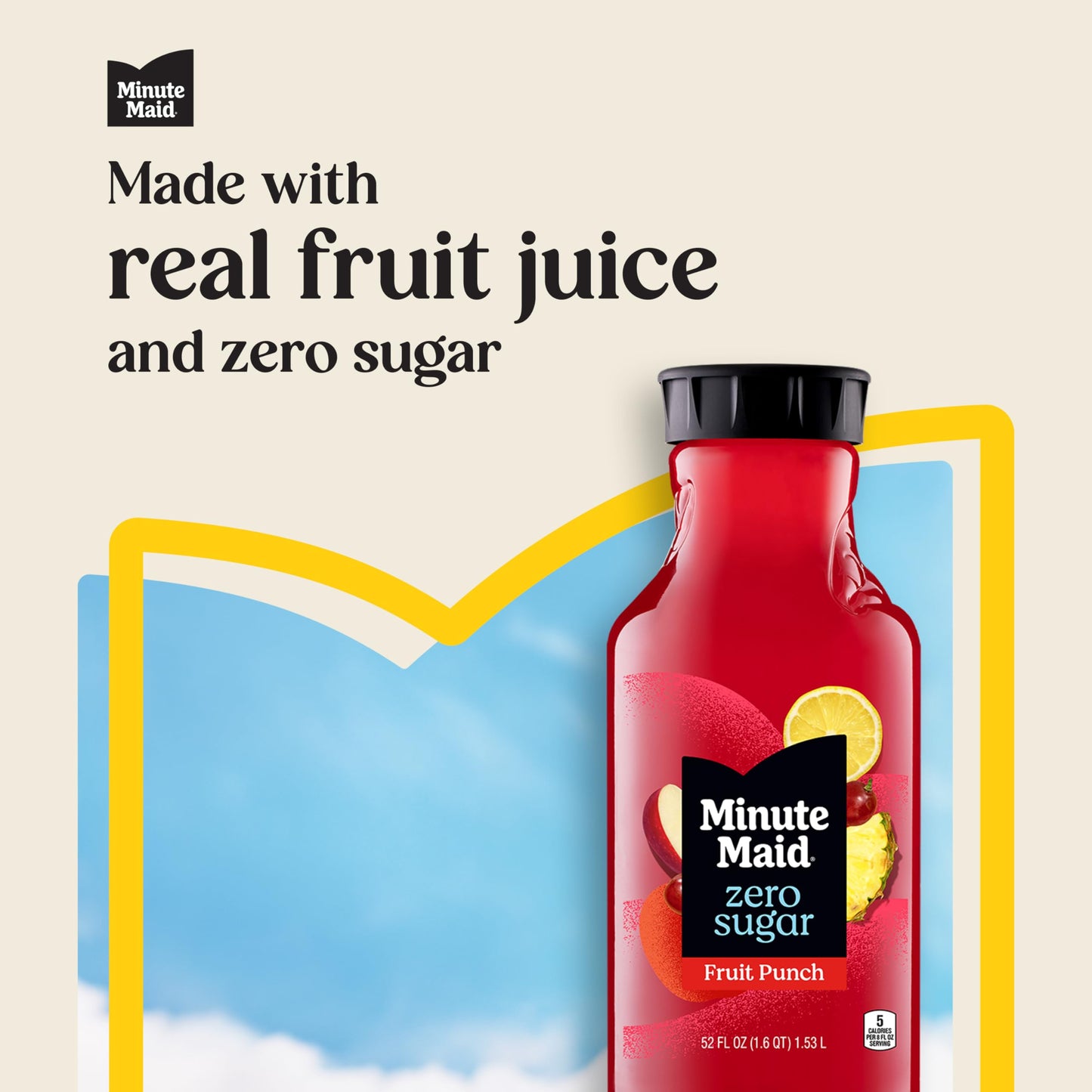 52oz Minute Maid Zero Sugar Fruit Punch