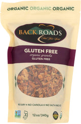 Back Roads, Granola Gluten Free Organic, 12 Ounce