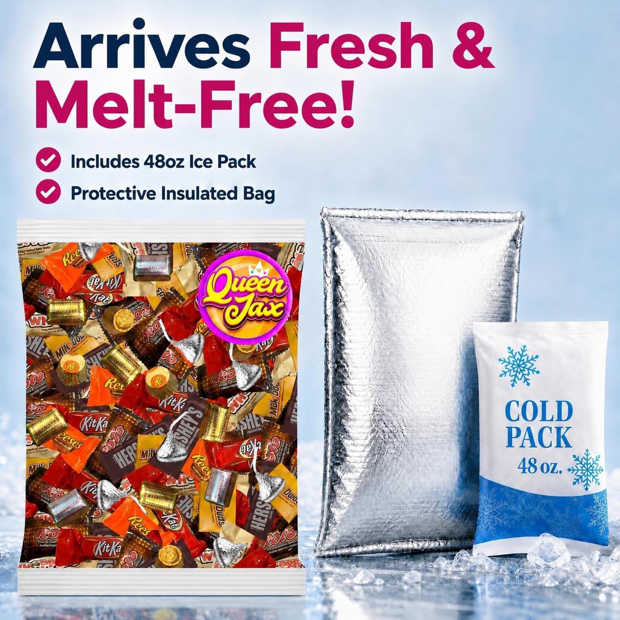 Assorted Chocolate Candy Variety Pack - 2 Lb Bulk Chocolate Mix - Bulk Mini Chocolates Candy Bars Individually Wrapped - Individually Wrapped Candies
