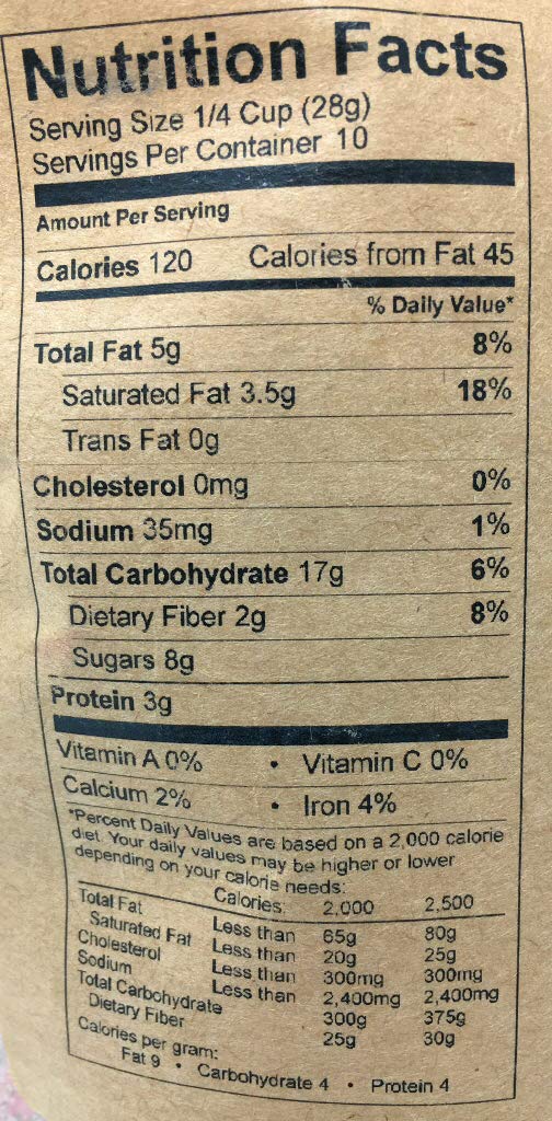Mrs Barrs Natural Food Mountain Buzzz Strawberry Granola, 10 OZ