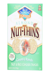 Blue Diamond Almonds, Country Ranch Nut Thin Crackers, 4.25oz