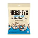 Hershey's Cookies 'n' Cream dipped Pretzels