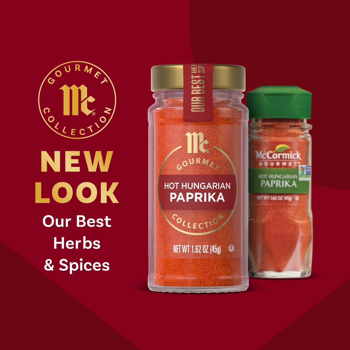 McCormick Gourmet Hot Hungarian Paprika, 1.62 oz