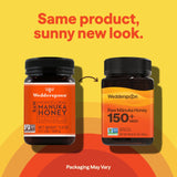 Wedderspoon Raw Manuka Honey 150+ MGO, 17.6 Oz, Unpasteurized New Zealand Honey, Non-GMO, BPA-Free Jar, Superfood & Natural Wellness Support