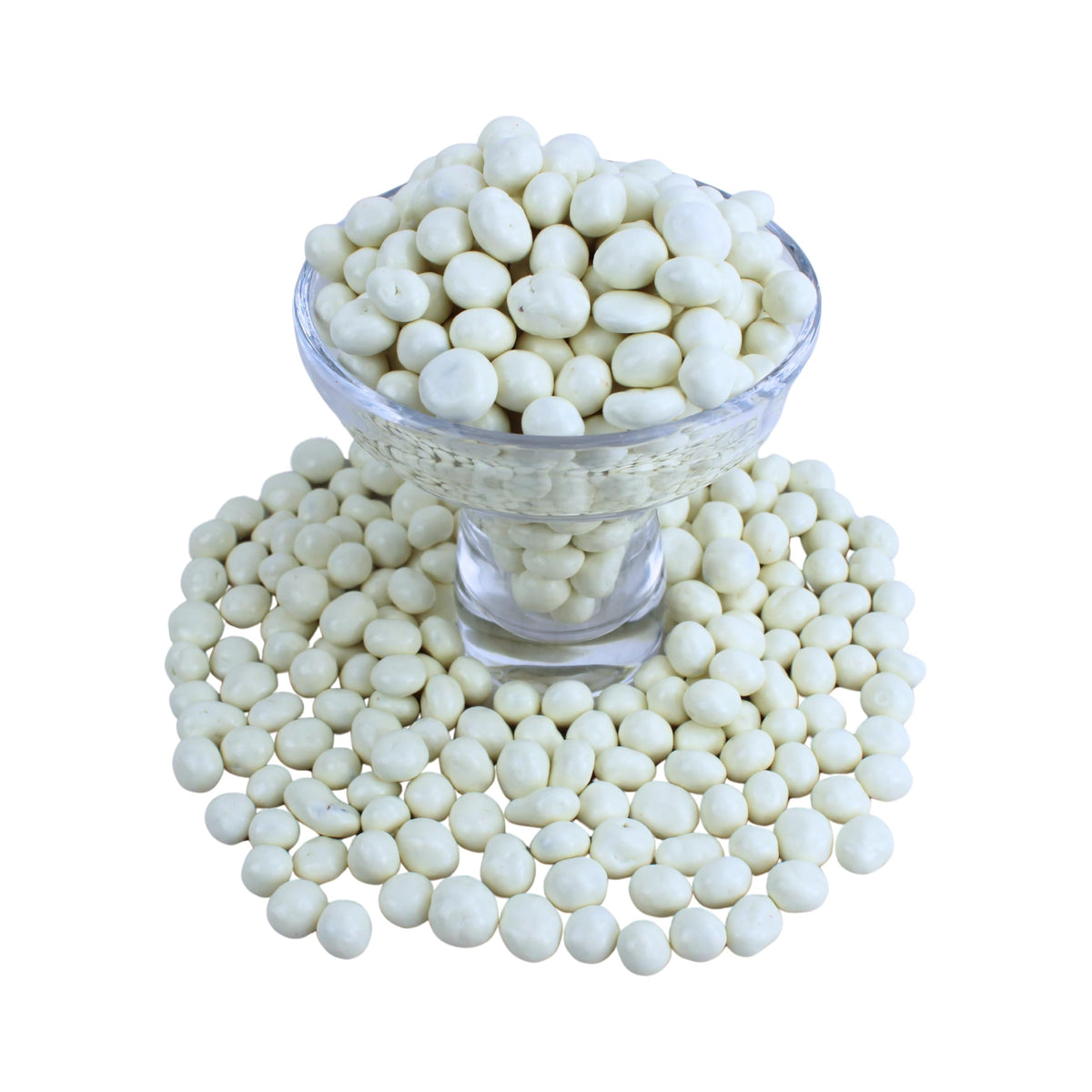 Yogurt and White Chocolate Covered Raisins, Bulk Candy Bag, Plump, 1 lb