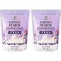 52USA Tapioca Starch, 28oz (Pack of 2), Tapioca Flour (794g), Gluten Free, Kosher, Vegan, No Preservatives, All Natural, Thickener for Soups, Gravies