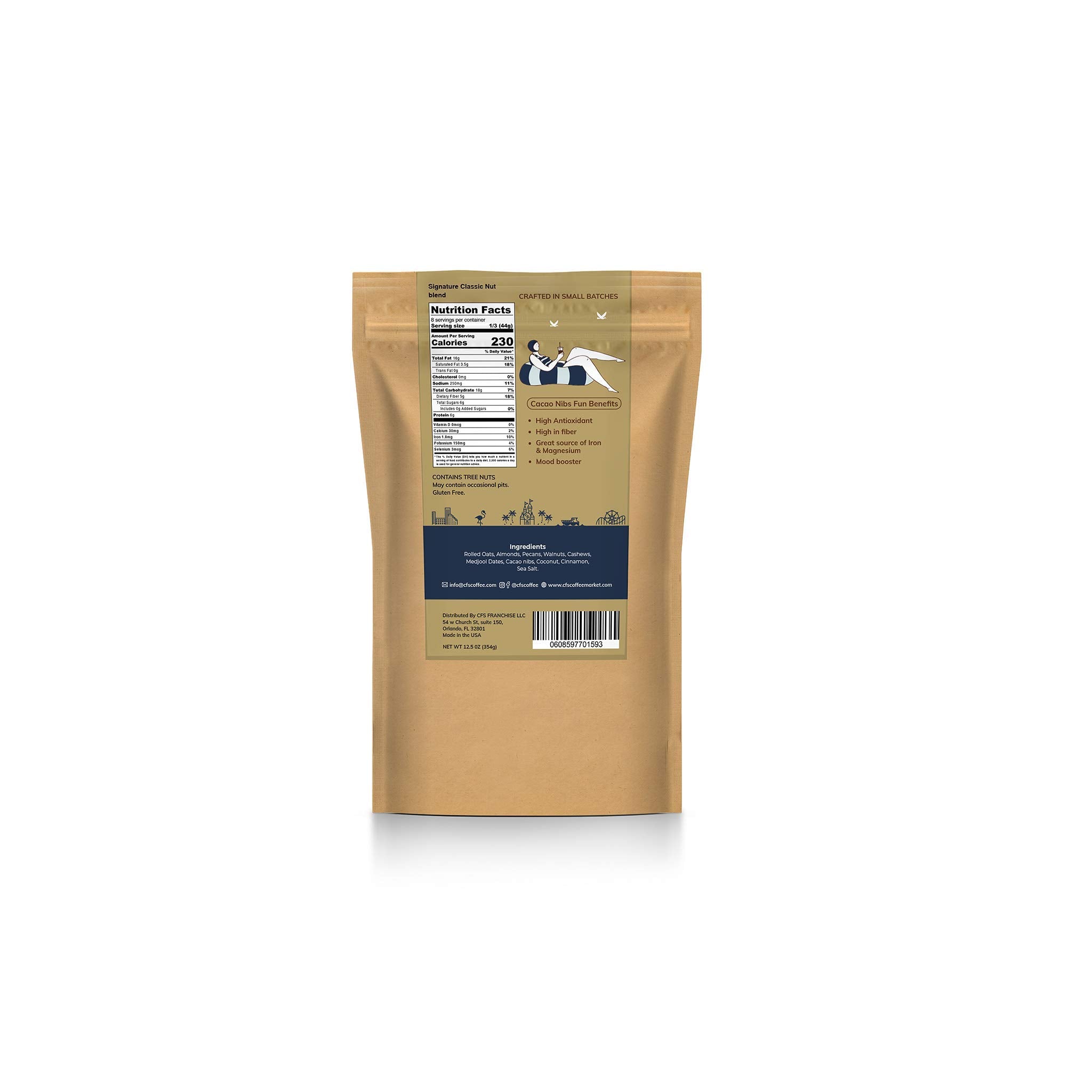 CFS GRANOLA, GLUTEN FREE PLANT-BASED, NON GMO 12 OZ (CHOCO COCO)