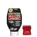 Stovetop CPR 2-in-1 Glass Stovetop Cleaner and Glass Polish (18oz) - Ceramic Top Stove Cleaner, Oven Top, Cooktop, Electric Stove Ceramic