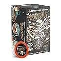Bones Coffee Company Crazelnut, Hazelnut Flavored Coffee Pods, Low Acid Medium Roast Single-Serve Bones Cups, Compatible with 1.0 & 2.0 K-Cups Brewers