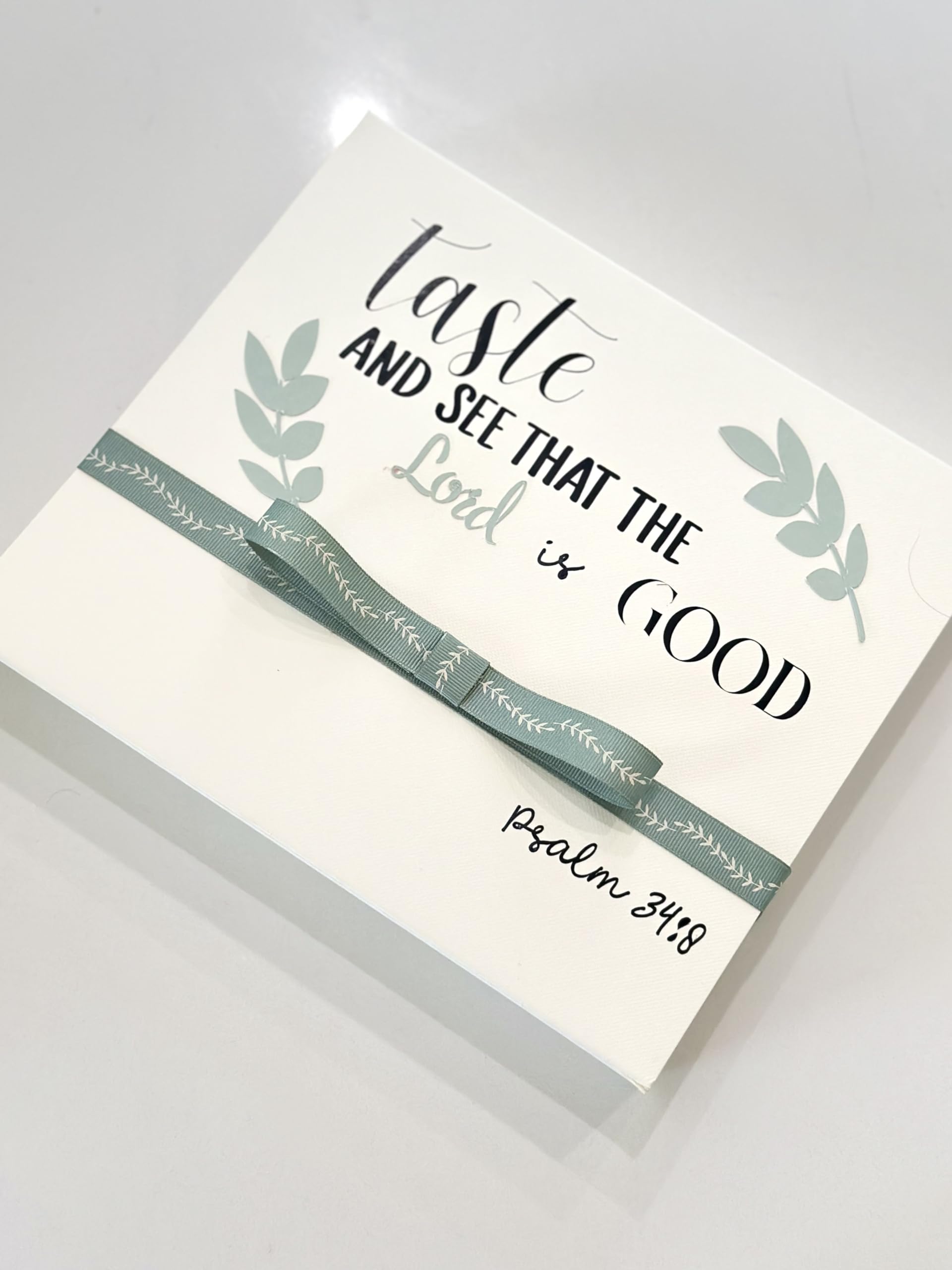 "Taste and See" Psalms 34:8 - Bible Verses Chocolate Gift Box, Brigadeiro Brazilian Truffles, 30 Units, Assorted flavors - Birthday Gift Baskets by