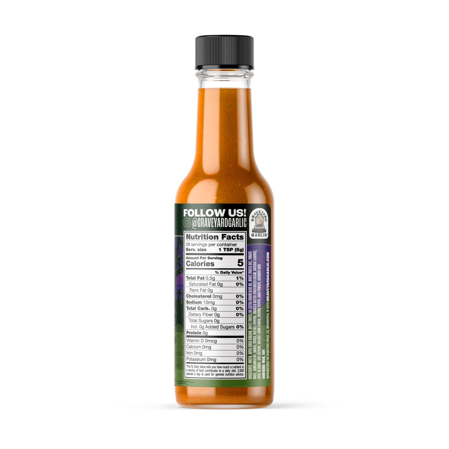 Graveyard Garlic Double Tap Truffle Hot Sauce