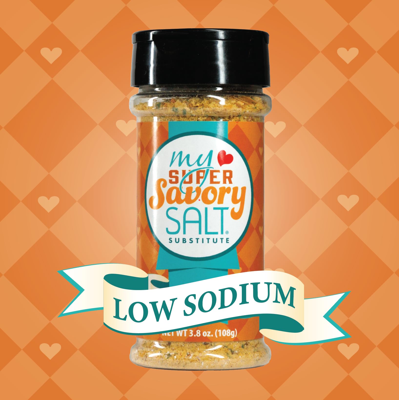 My SUPER Savory SALT - Low Sodium & Low Potassium Seasoning - Nutritional Yeast & Herbs - Clean Craveable Taste for Popcorn, Veggies & More