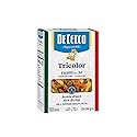 De Cecco Pasta, Tricolor Fusilli No.34, 12 OZ (Pack of 12) - Made in Italy High in Protein & Iron, Bronze die