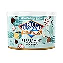 Blue Diamond Almonds, Peppermint Cocoa Holiday Snack Nuts, 6 Oz(Pack of 1),Resealable Can