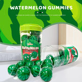 Apexy Watermelon Gummy Candy with Fruity Liquid Center Fat Free Perfect for Halloween, Birthday, Trick Or Treat, Party Candy 11.42oz