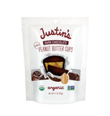 Justin's, Peanut Butter Cups Dark Chocolate Mini Organic, 4.7 Ounce