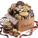 Dulcet Gourmet Cookie & Brownie Gift Basket - Freshly-Baked Bakery Gift Box with Gourmet Treats Assortment - Delicious Baked Treats for Gifting, Movie