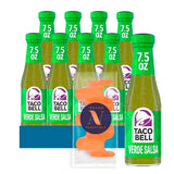 Taco Bell - Lavinia Essential Bundle: 4-Pack of Green Sauce, 7.5 oz Glass Bottle + 1 Utility Prop