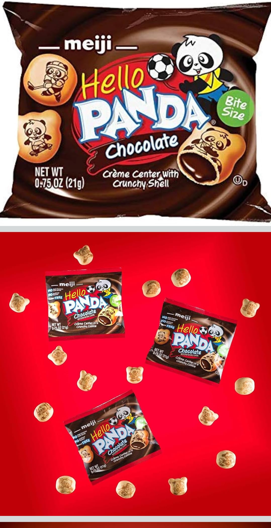 Meiji Hello Panda Chocolate 8pk 0.75 oz Multipack
