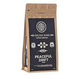 SALISH KINH Whole Bean Coffee | Peaceful Drift Decaf | 12 oz Bag | 100% Robusta | Specialty Grade Decaf | Bold Flavor | Single Origin | Direct Trade |