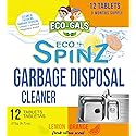 ECO-GALS Eco Spinz Garbage Disposal Soap for Cleaning Kitchen Sinks and Drains 6 ct. Lemon & 6 ct. Orange Citrus Scent