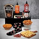 Caliente! Hot Sauce Spicy Snack Basket - Hot Sauce Gift Set