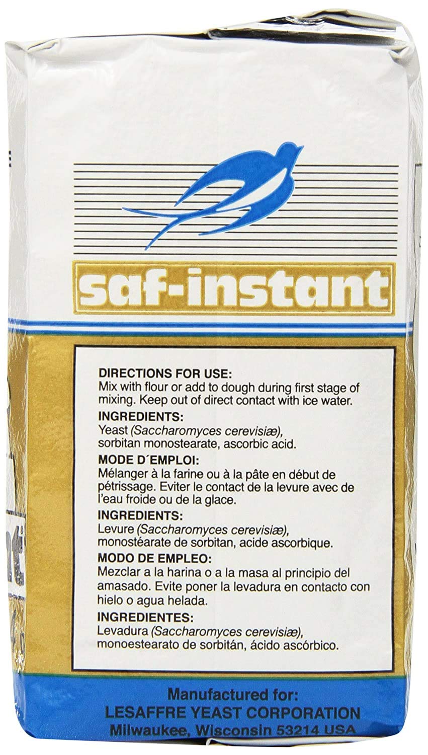 SAF LeSaffre Instant Yeast, yTpoVo Gold, 4 Pound