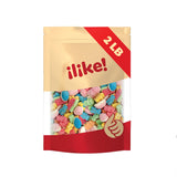 Gummy Candy Mix | 2-Pound Bag | Chewy Candy | Sour Gummi Bears | Puffy Gummies | Watermelon Wedges | Bulk Gummies for Buffets, Party Favors and Goodie