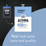 ALTERRA Coffee French Roast Single Serve Freshpacks for MARS DRINKS FLAVIA Brewer, 20 Packets
