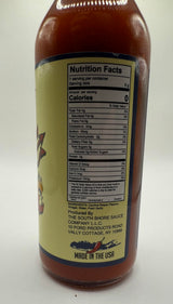 South Shore Sauce Carolina Reaper Hot Sauce, Super Hot, Fresh Garlic, 5 FL OZ Glass Bottle, Made in USA