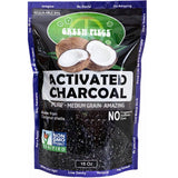 Green Piece® Activated Charcoal Pure - Medium Grain Air Purifying Bag - Kid/Pet Friendly Air/Water Fresheners - Odor Absorber - Resealable Bag - SUPER