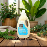 BETTER LIFE Laundry Detergent - Concentrated Liquid Laundry Soap for Automatic Washing Machine - Gentle Unscented Laundry Supplies for Sensitive Skin