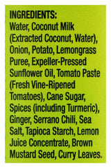 Maya Kaimal Coconut Curry Simmer Sauce, 12.5 oz, Medium Spiced Indian Simmer Sauce with Coconut Cream and Lemongrass, Vegan, Dairy Free and Non-GMO