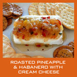 Robert Rothschild Farm Roasted Pineapple & Habanero Gourmet Glaze and Finishing Sauce - Sweet and Spicy Marinade, Glaze or Dip - 40 Oz (Pack of 2)