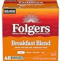 Folgers K Cups (Breakfast Blend, 12 Count (Pack of 4))