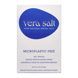 Vera Salt Coarse Spring Salt - 350g Grinder Refill Pack - Hand-Harvested Spanish Crystals with Natural Minerals - Plastic-Free Packaging