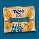 Harry Potter Butterbeer Flavored Marshmallow Peeps - 10 chicks
